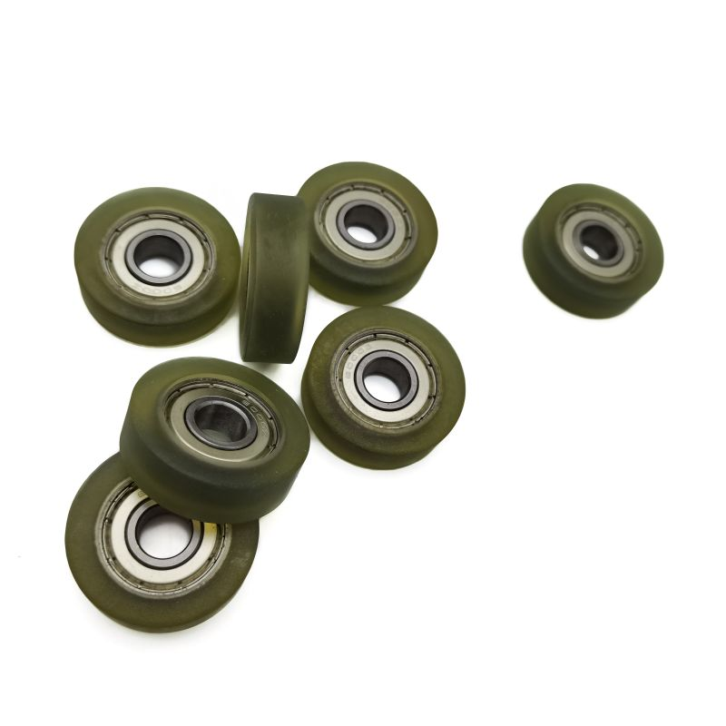 Rodamientos rígidos de bolas de PU verde PU600036-11